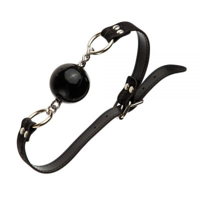 Кляп силикон на цепочке Loveshop BLK BREATHABLE BALL GAG
