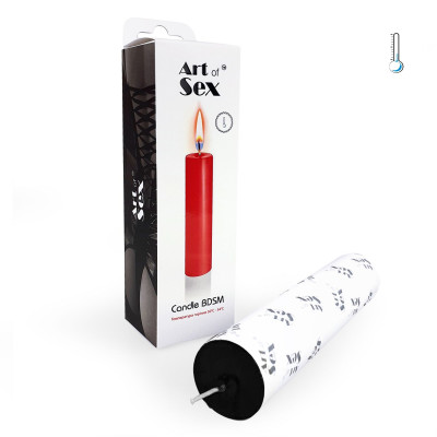 Чорна свічка воскова Art of Sex size M 15 см низькотемпературна Чорна свічка воскова Art of Sex size M 15 см низькотемпературна