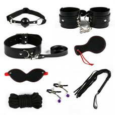 Набор для БДСМ игр Set Classic, Black&Red
