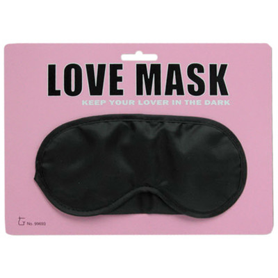 Маска на глаза Love mask, Black