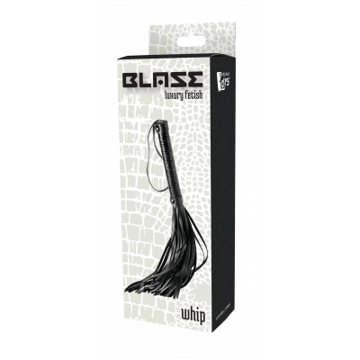 Флогер BLAZE LUXURY WHIP CROCO BLACK Флогер BLAZE LUXURY WHIP CROCO BLACK