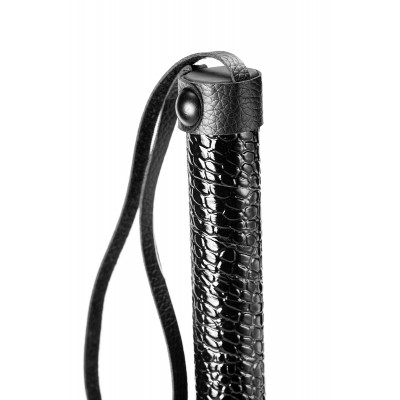 Флогер BLAZE LUXURY WHIP CROCO BLACK Флогер BLAZE LUXURY WHIP CROCO BLACK