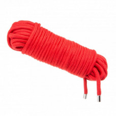 Веревка для бондажа LOVE ROPE Red , 20 м