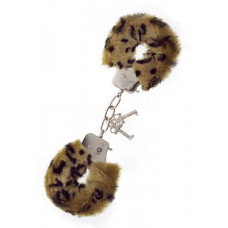 Наручники, Metal Handcuff with Plush, LEOPARD