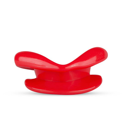 Силіконова капа-розширювач для рота у формі губ / капа-губи XOXO Blow Me A Kiss Mouth Gag - Red Силіконова капа-розширювач для рота у формі губ / капа-губи XOXO Blow Me A Kiss Mouth Gag - Red