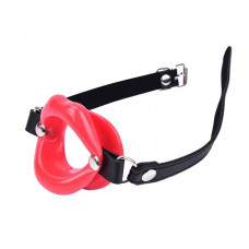 Кляп-губы на ремешке RED O-RING MOUTH GAG