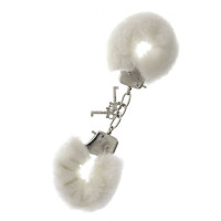 Наручники Metal Handcuff with Plush, WHITE