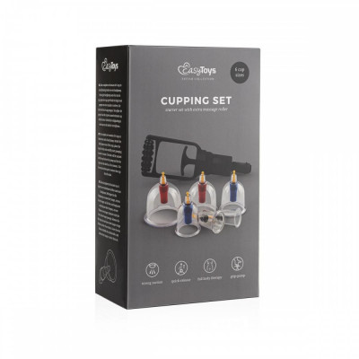 Набор вакуумных помп для сосков Easytoys Cupping Set