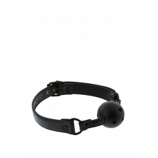Кляп 4,7 см BLAZE LUXURY BALL GAG CROCO BLACK