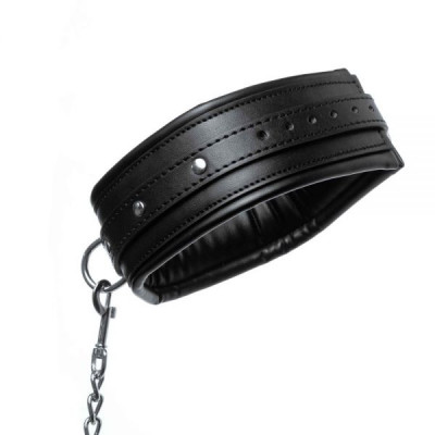 F61282 Ошейник с поводком Luxury Fetish Rivet and Style F61282 Ошейник с поводком Luxury Fetish Rivet and Style