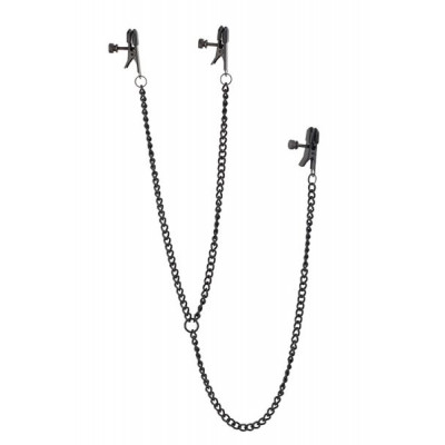 Зажимы для сосков и клитора BLAZE DELUXE NIPPLE & CLIT CLAMPS