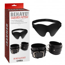 CH64572 Набор маска+наручники Behave Luxury Fetish Chisa