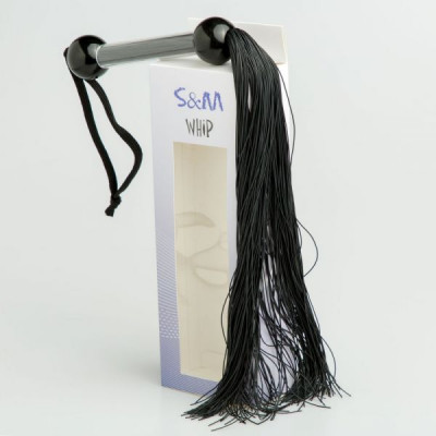 F61405 Плетка SILICONE FLOGGER WHIP BLACK F61405 Плетка SILICONE FLOGGER WHIP BLACK