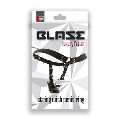 Стринги мужские с кольцом BLAZE STRING WITH PENIS RING