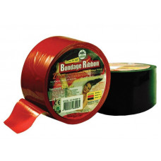 Бондажная пленка — клеящаяся Bondage Ribbon: 5cm/18mtr, RED