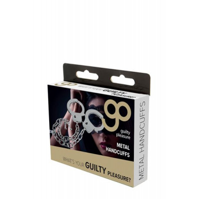 Металлические наручники GP METAL HANDCUFFS LONG CHAIN