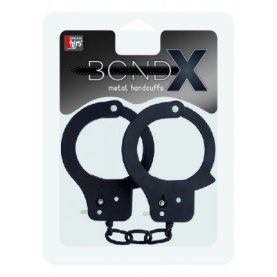 Наручники BONDX METAL CUFFS, BLACK