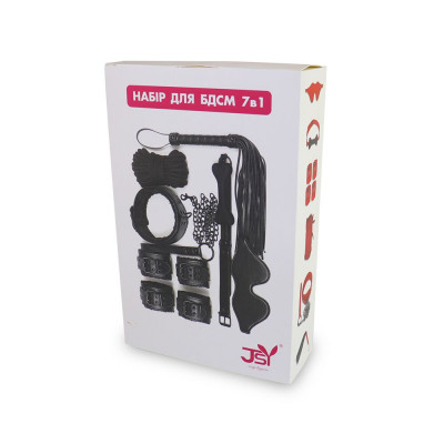 Набор для BDSM 7в1 LY1003 Красный Набор для BDSM 7в1 LY1003 Красный