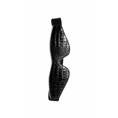 Маска на глаза BLAZE LUXUARY BLINDFOLD CROCO BLACK Маска на глаза BLAZE LUXUARY BLINDFOLD CROCO BLACK