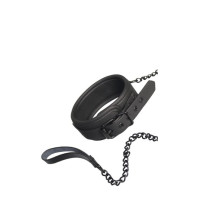 Ошейник с поводком BLAZE COLLAR AND CHAIN BLACK