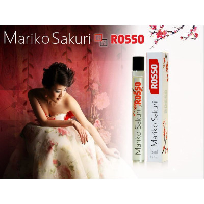 Духи с феромонами женские Aurora Mariko Sakuri ROSSO (roll-on), 15 мл