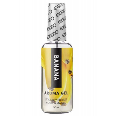 Съедобный гель-лубрикант EGZO AROMA GEL - Банан, 50 мл Съедобный гель-лубрикант EGZO AROMA GEL - Банан, 50 мл