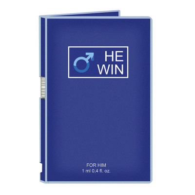 ПРОБНИК Духи мужские с феромонами He Win, 1 мл