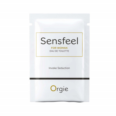 ПРОБНИК Женская туалетная вода Orgie SENSFEEL + афродизиак, 1 мл