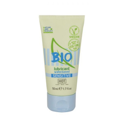 Органический лубрикант на водной основе Hot Bio Lube Sensitive, 50 мл