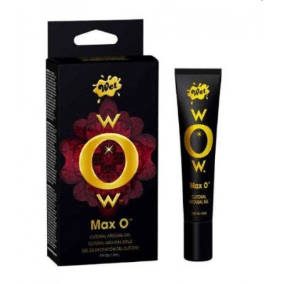 Стимулирующий гель с эффектом вибрации Wet Wow Max, 15 мл