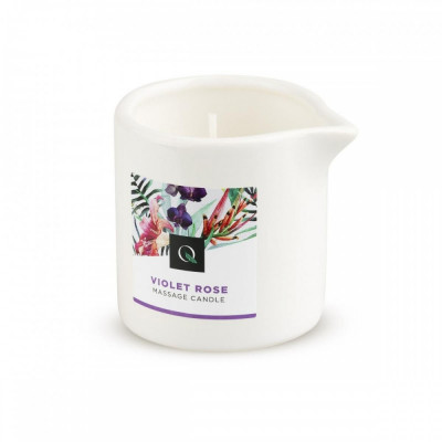 Массажная свеча Exotiq Massage Candle Violet Rose - 60 мл Массажная свеча Exotiq Massage Candle Violet Rose - 60 мл