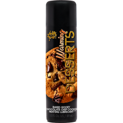 Съедобный лубрикант 4 в 1 WET Warming Desserts Baked Gooey Chocolate Chip Cookie 89 мл