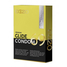 Презервативы в обильной смазке EGZO "Glide"
