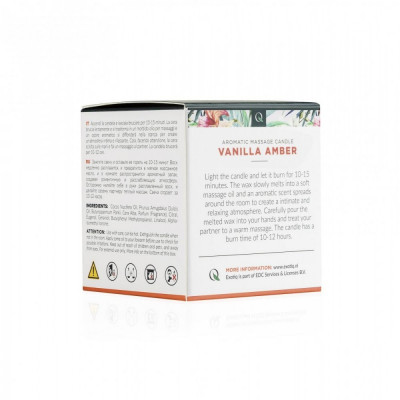 Массажная свеча Exotiq Massage Candle Vanilla Amber - 60 мл Массажная свеча Exotiq Massage Candle Vanilla Amber - 60 мл