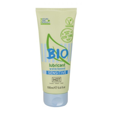 Органический лубрикант на водной основе Hot Bio Lube Sensitive, 100 мл