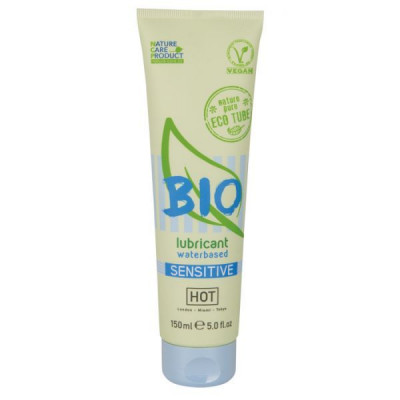 Органический лубрикант на водной основе Hot Bio Lube Sensitive, 150 мл