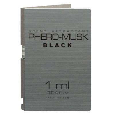 Духи с феромонами мужские Phero Musk Black, 1ml