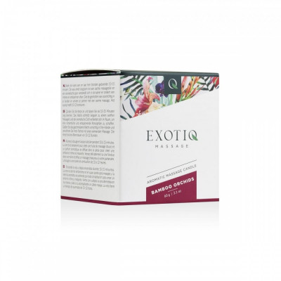 Массажная свеча Exotiq Massage Candle Bamboe Orchideeen - 60 мл Массажная свеча Exotiq Massage Candle Bamboe Orchideeen - 60 мл