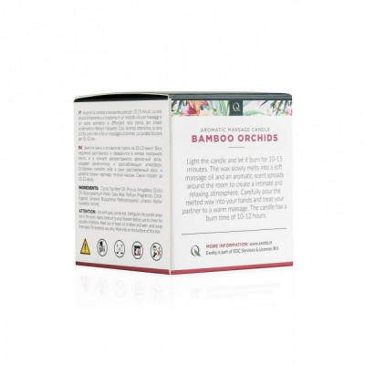 Массажная свеча Exotiq Massage Candle Bamboe Orchideeen - 60 мл Массажная свеча Exotiq Massage Candle Bamboe Orchideeen - 60 мл
