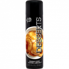 Съедобный лубрикант WET Bananas Foster (Банановое суфле) 89 мл