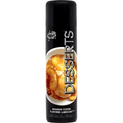 Съедобный лубрикант WET Bananas Foster (Банановое суфле) 89 мл