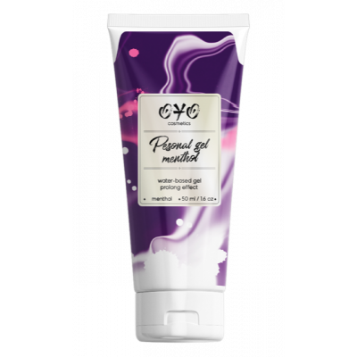 Лубрикантна водной основе с пролонгирующим эффектом OYO Personal Gel Menthol, 50 мл