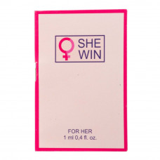 Духи с феромонами женские She Win, 1ml (roll-on)