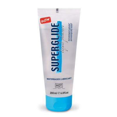 Лубрикант на водной основе SUPERGLIDE Liquid Pleasure, 200 мл