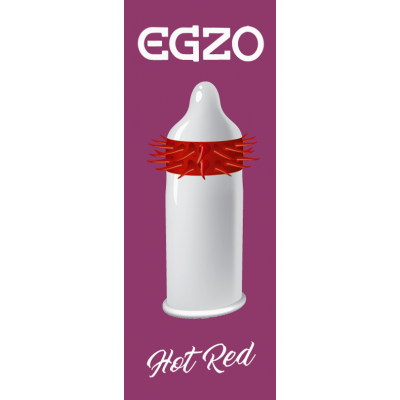 Презервативы EGZO Hot Red