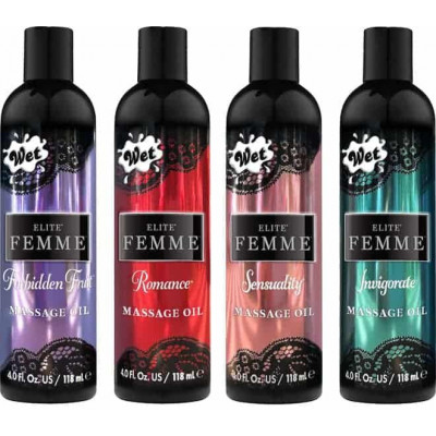 Массажное масло FLITE FEMME Wet SENSUALITY 118 мл