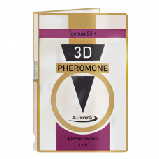 ПРОБНИК Духи с феромонами женские 3D Pheromone formula<25, 1 мл