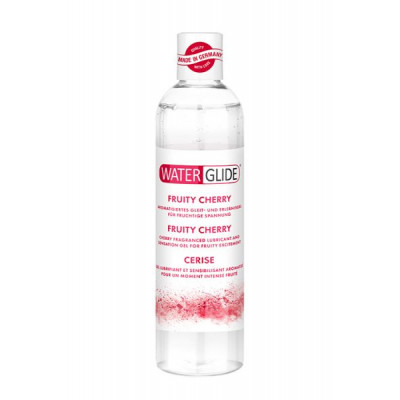 Лубрикант с ароматом вишня WATERGLIDE FRUITY CHERRY. 300 мл