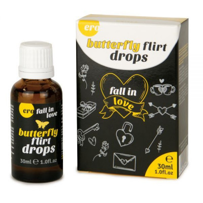 Возбуждающие капли для двоих ERO Butterfly Flirt Drops, 30 мл