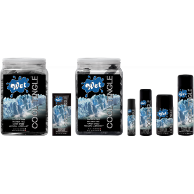 Сужающий лубрикант с эффектом охлаждающего покалывания Wet Cool Tingle 148 мл